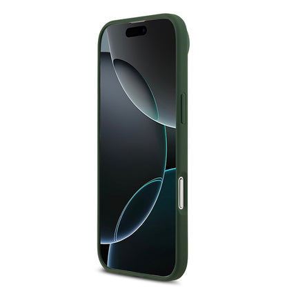 iPhone 17 Air Kılıf Lacoste Orjinal Lisanslı M-safe Şarj Özellikli PU Deri Tasarımlı Metal Logolu Kapak