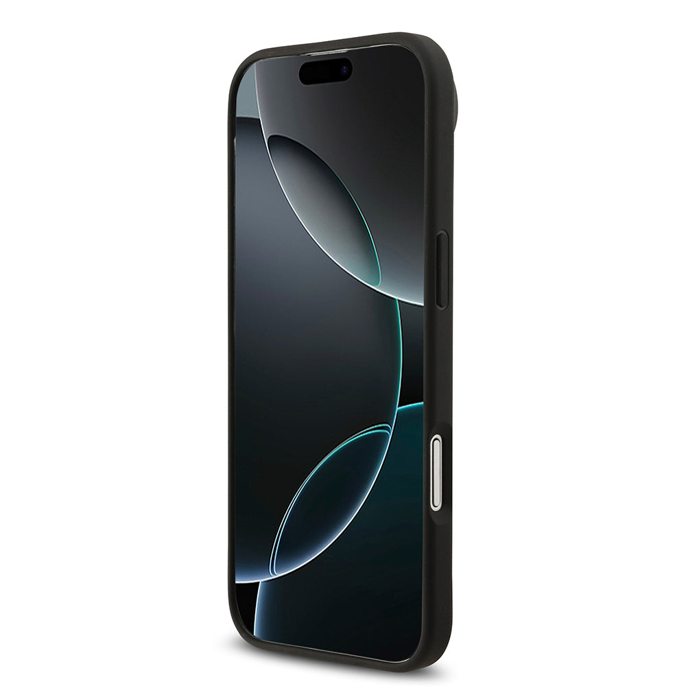 iPhone 17 Air Kılıf Lacoste Orjinal Lisanslı M-safe Şarj Özellikli PU Pike Desenli Metal Logolu Kartlıklı Kapak