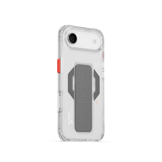 iPhone 17 Air Kılıf M-Safe Şarj Özellikli Airbag Tasarımlı Standlı Skinarma Haxa Kapak