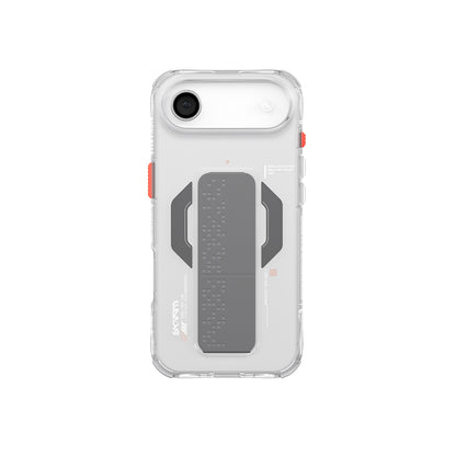 iPhone 17 Air Kılıf M-Safe Şarj Özellikli Airbag Tasarımlı Standlı Skinarma Haxa Kapak