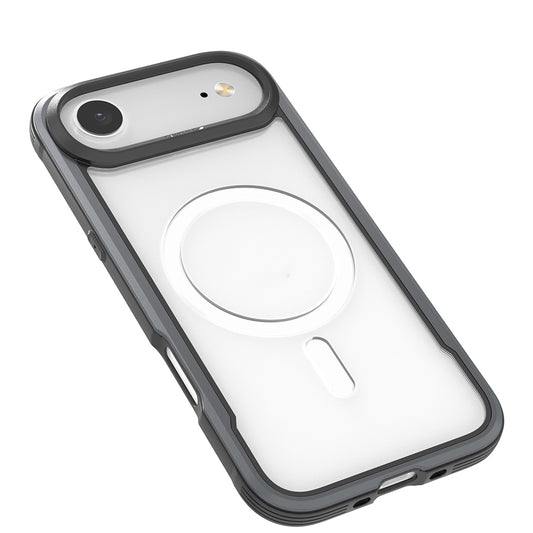 iPhone 17 Air Kılıf M-safe Şarj Özellikli Airbagli Raptic Shield Serisi Şeffaf Arka Yüzey Kapak