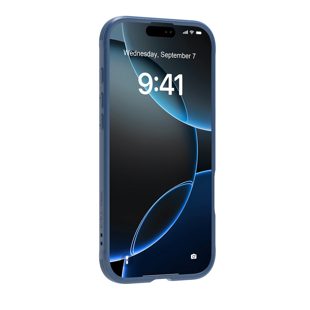 iPhone 17 Air Kılıf M-safe Şarj Özellikli Airbagli Raptic Shield Serisi Şeffaf Arka Yüzey Kapak