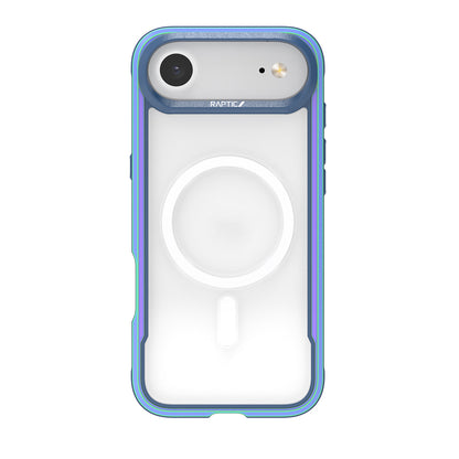 iPhone 17 Air Kılıf M-safe Şarj Özellikli Airbagli Raptic Shield Serisi Şeffaf Arka Yüzey Kapak