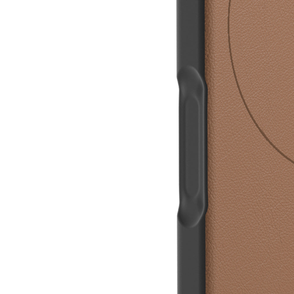 iPhone 17 Air Kılıf M-safe Şarj Özellikli Basit Mat Deri Desenli Youngkit Tech Fashion Serisi Kapak