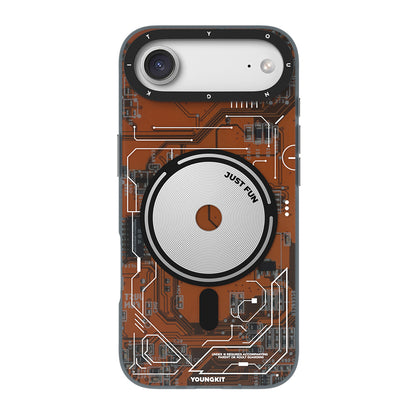 iPhone 17 Air Kılıf M-safe Şarj Özellikli Kamera Denetim Butonlu Youngkit Technology Serisi Kapak
