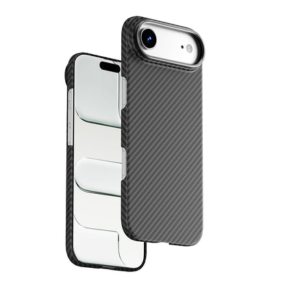 iPhone 17 Air Kılıf M-safe Şarj Özellikli Kamera Standlı Wiwu DCC-206 Aramid Air Kapak