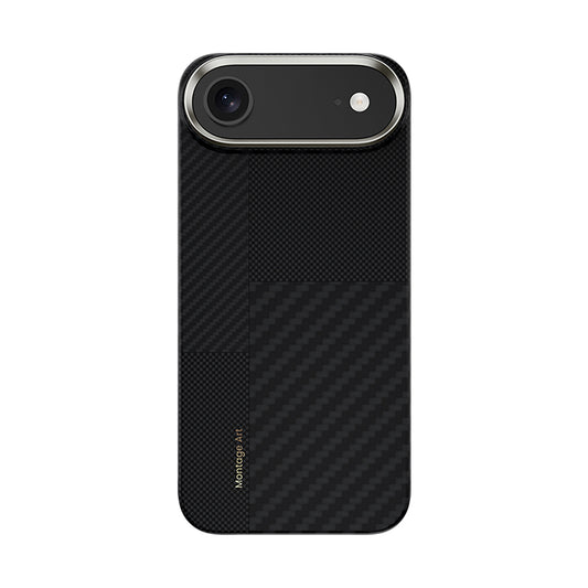 iPhone 17 Air Kılıf M-safe Şarj Özellikli Karbon Fiber Benks Montage ArmorAir Kevlar Kapak