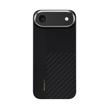 iPhone 17 Air Kılıf M-safe Şarj Özellikli Karbon Fiber Benks Montage ArmorAir Kevlar Kapak