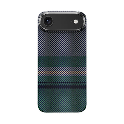 iPhone 17 Air Kılıf M-safe Şarj Özellikli Karbon Fiber Tasarımlı Benks Aurora ArmorAir Kevlar Kapak