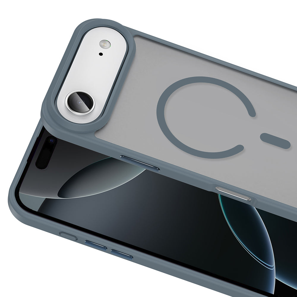 Apple iPhone 17 Air Kılıf M-safe Şarj Özellikli Mat Arka Yüzey Zore Sio Kapak