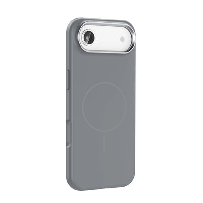 Apple iPhone 17 Air Kılıf M-Safe Şarj Özellikli Metal Kamera Çerçeveli Zore Edi Silikon Kapak