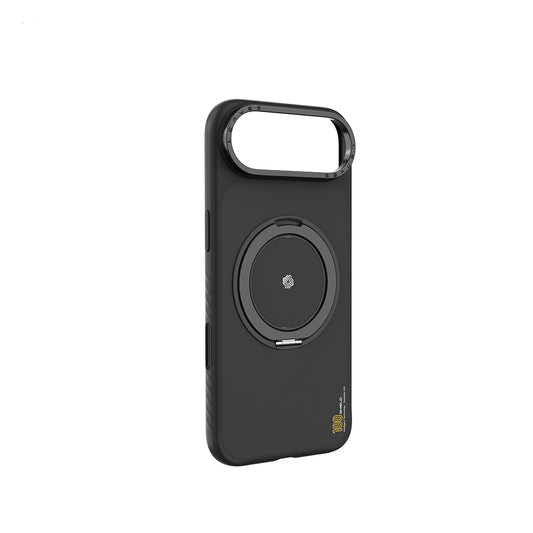 Apple iPhone 17 Air Kılıf M-safe Şarj Özellikli Metal Standlı Lenyes CK225 Kapak