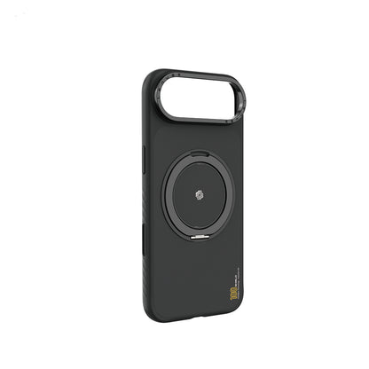 Apple iPhone 17 Air Kılıf M-safe Şarj Özellikli Metal Standlı Lenyes CK225 Kapak