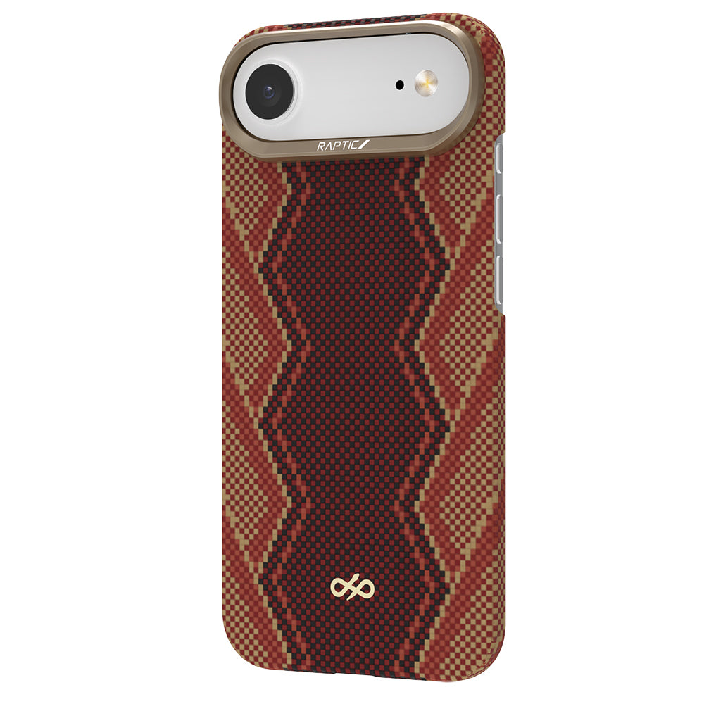 iPhone 17 Air Kılıf M-safe Şarj Özellikli Raptic Aramid Skin Bionic Serisi Kapak