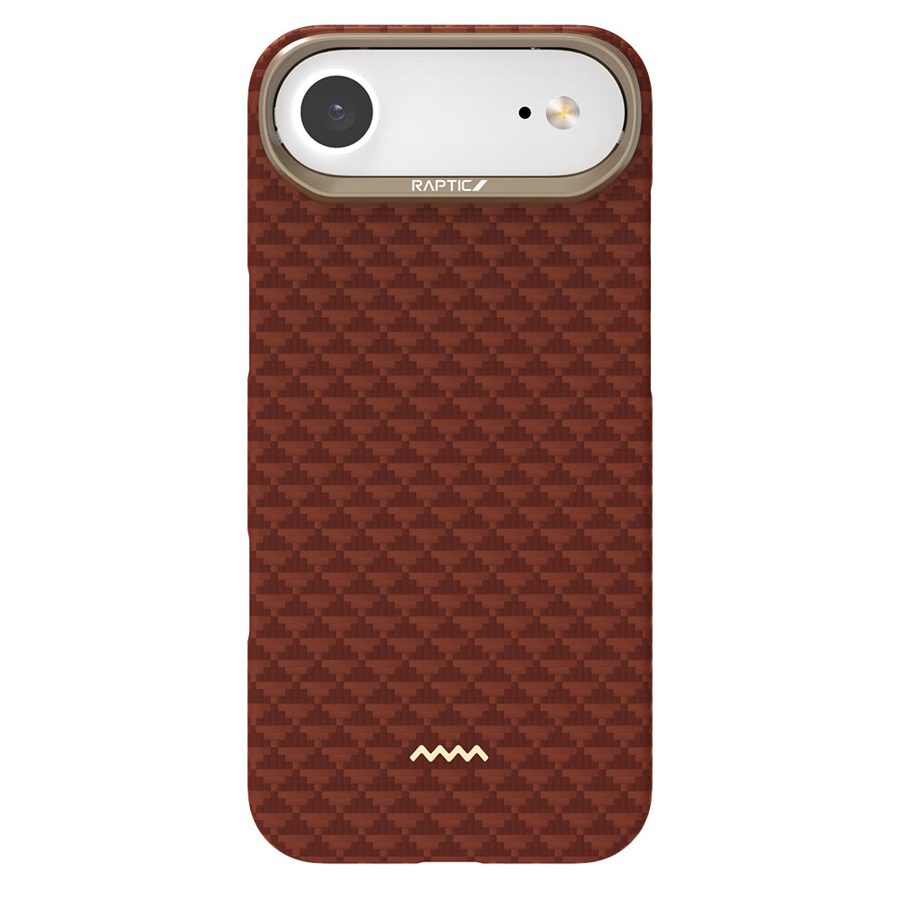 iPhone 17 Air Kılıf M-safe Şarj Özellikli Raptic Aramid Skin Origin Serisi Kapak