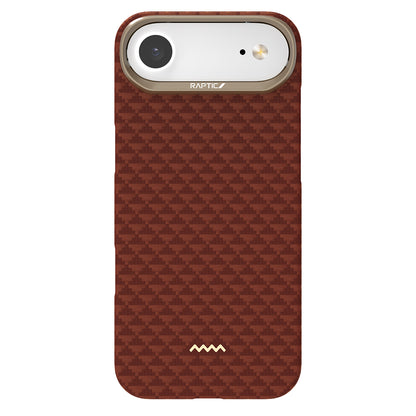 iPhone 17 Air Kılıf M-safe Şarj Özellikli Raptic Aramid Skin Origin Serisi Kapak