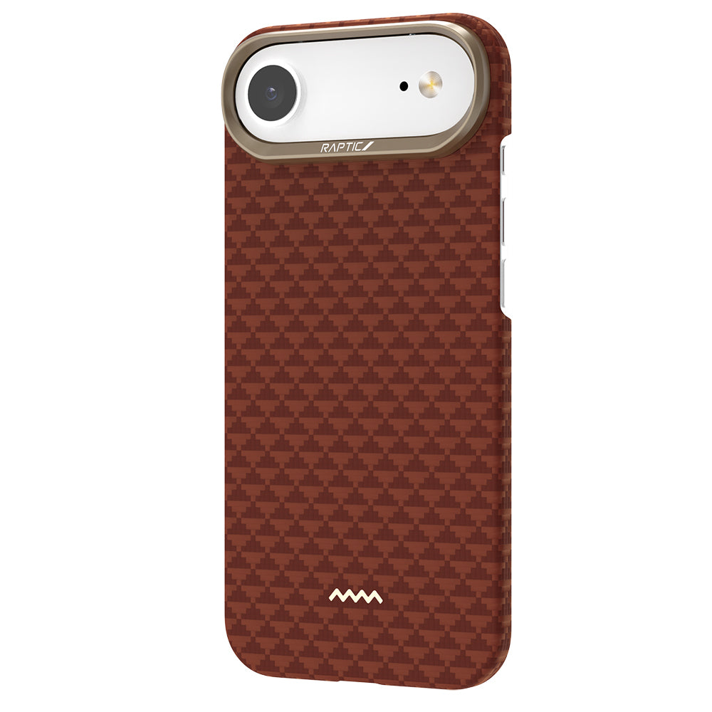 iPhone 17 Air Kılıf M-safe Şarj Özellikli Raptic Aramid Skin Origin Serisi Kapak