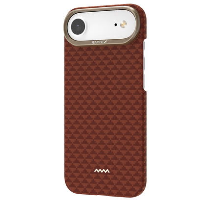 iPhone 17 Air Kılıf M-safe Şarj Özellikli Raptic Aramid Skin Origin Serisi Kapak
