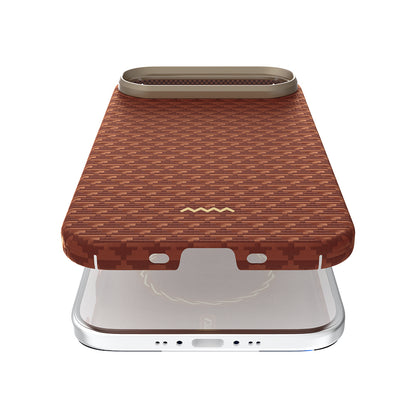 iPhone 17 Air Kılıf M-safe Şarj Özellikli Raptic Aramid Skin Origin Serisi Kapak