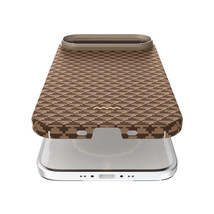 iPhone 17 Air Kılıf M-safe Şarj Özellikli Raptic Aramid Skin Origin Serisi Kapak