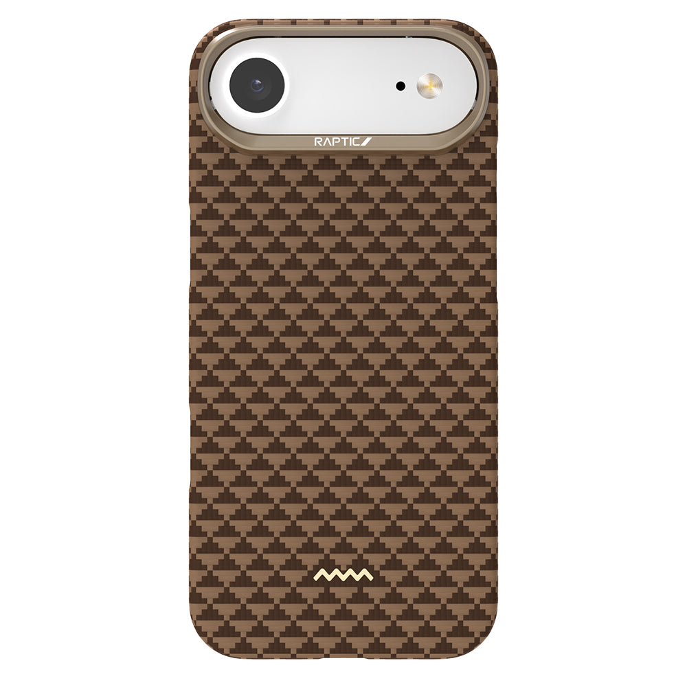 iPhone 17 Air Kılıf M-safe Şarj Özellikli Raptic Aramid Skin Origin Serisi Kapak