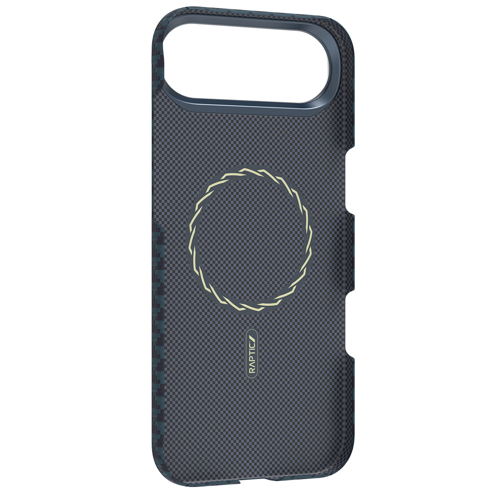 iPhone 17 Air Kılıf M-safe Şarj Özellikli Raptic Aramid Skin Origin Serisi Kapak