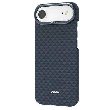 iPhone 17 Air Kılıf M-safe Şarj Özellikli Raptic Aramid Skin Origin Serisi Kapak