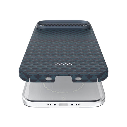 iPhone 17 Air Kılıf M-safe Şarj Özellikli Raptic Aramid Skin Origin Serisi Kapak