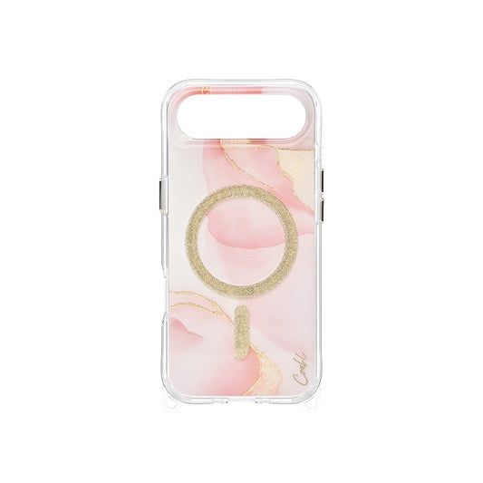 iPhone 17 Air Kılıf M-safe Şarj Özellikli Simli Magnetik Coehl Aeris Kapak