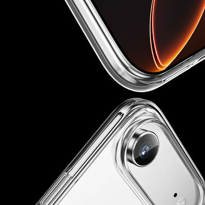 iPhone 17 Air Kılıf M-safe Şarj Özellikli Transparan Sert PC Wlons Pita Kapak