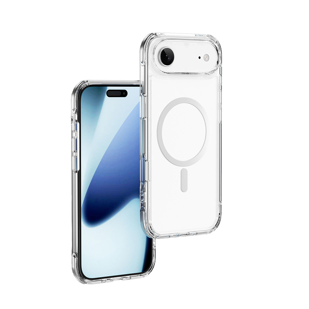 iPhone 17 Air Kılıf M-safe Şarj Özellikli Wiwu MCC-702 Titanyum Pro Serisi Sert PC Kapak