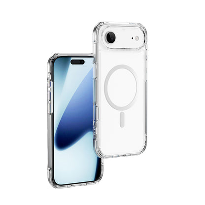 iPhone 17 Air Kılıf M-safe Şarj Özellikli Wiwu MCC-702 Titanyum Pro Serisi Sert PC Kapak