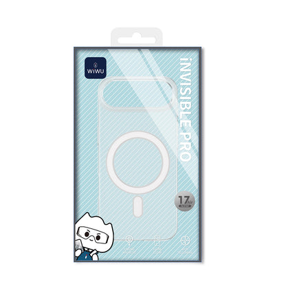 iPhone 17 Air Kılıf M-safe Şarj Özellikli Wiwu YXK-207 Invisible Pro Sert PC Kapak