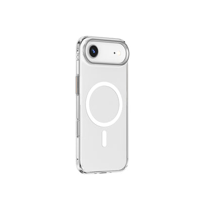 iPhone 17 Air Kılıf M-safe Şarj Özellikli Wiwu YXK-208 Invisible Ultra Sert PC Kapak