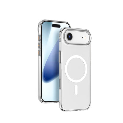 iPhone 17 Air Kılıf M-safe Şarj Özellikli Wiwu YXK-208 Invisible Ultra Sert PC Kapak