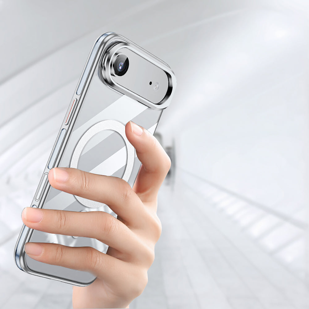 iPhone 17 Air Kılıf M-safe Şarj Özellikli Wlons Standlı Efsane Kapak