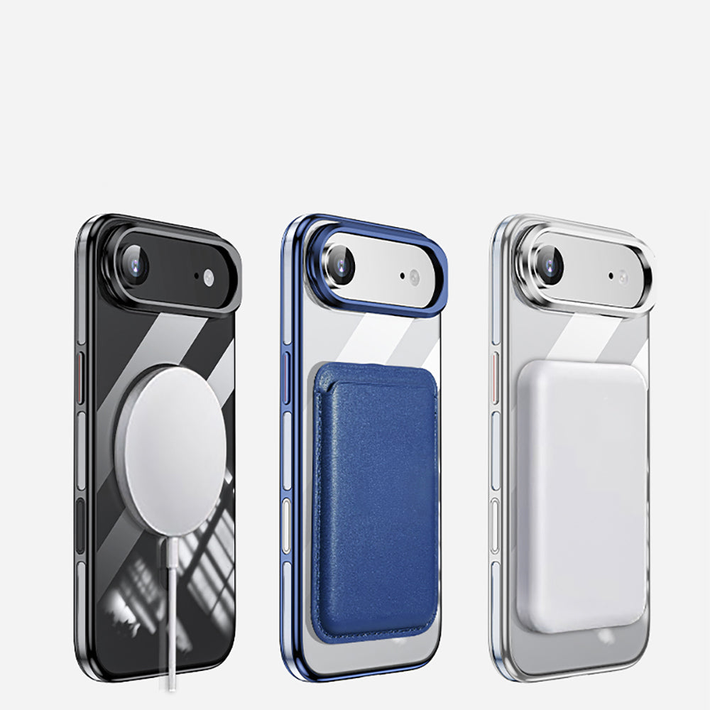 iPhone 17 Air Kılıf M-safe Şarj Özellikli Wlons Standlı Efsane Kapak