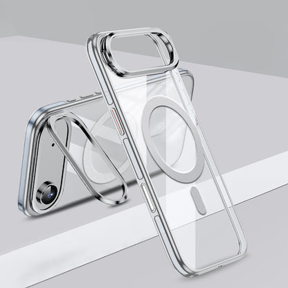 iPhone 17 Air Kılıf M-safe Şarj Özellikli Wlons Standlı Efsane Kapak