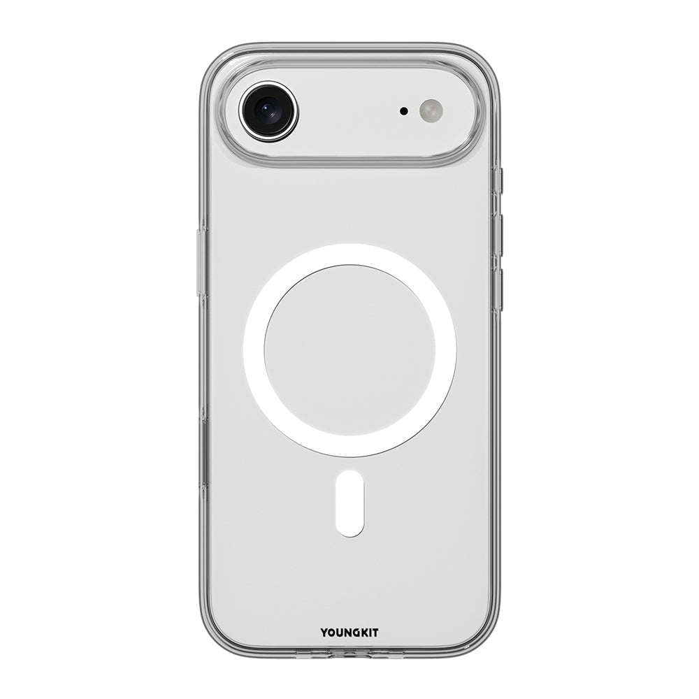 iPhone 17 Air Kılıf M-safe Şarj Özellikli Youngkit Clear Serisi Kapak