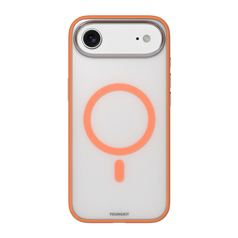 iPhone 17 Air Kılıf M-safe Şarj Özellikli Youngkit Clear Serisi Kapak