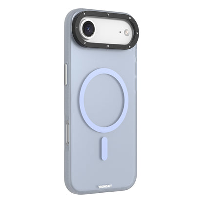 iPhone 17 Air Kılıf M-safe Şarj Özellikli Youngkit Hidden Sand Serisi Kapak