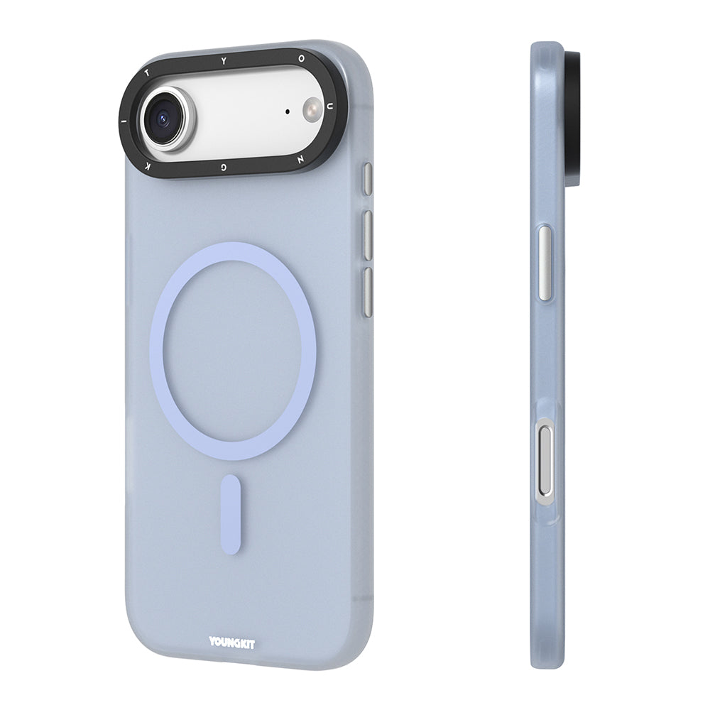 iPhone 17 Air Kılıf M-safe Şarj Özellikli Youngkit Hidden Sand Serisi Kapak