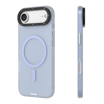 iPhone 17 Air Kılıf M-safe Şarj Özellikli Youngkit Hidden Sand Serisi Kapak
