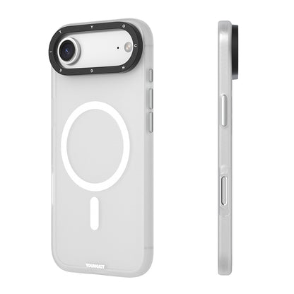 iPhone 17 Air Kılıf M-safe Şarj Özellikli Youngkit Hidden Sand Serisi Kapak