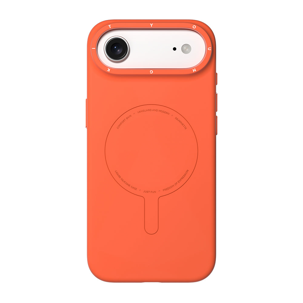 iPhone 17 Air Kılıf M-Safe Şarj Özellikli Youngkit Morandi Serisi Kapak