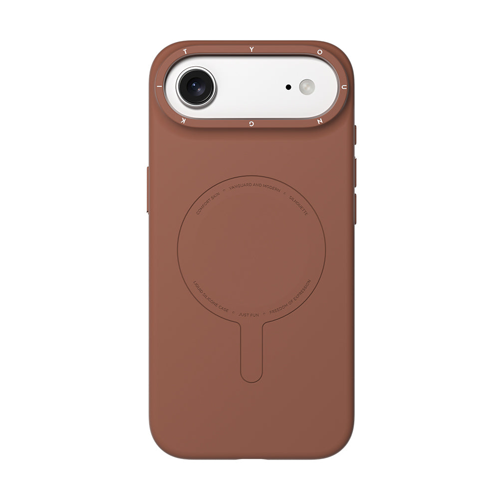 iPhone 17 Air Kılıf M-Safe Şarj Özellikli Youngkit Morandi Serisi Kapak