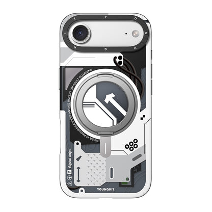 iPhone 17 Air Kılıf M-safe Şarj Özellikli Youngkit Starship Serisi Kapak