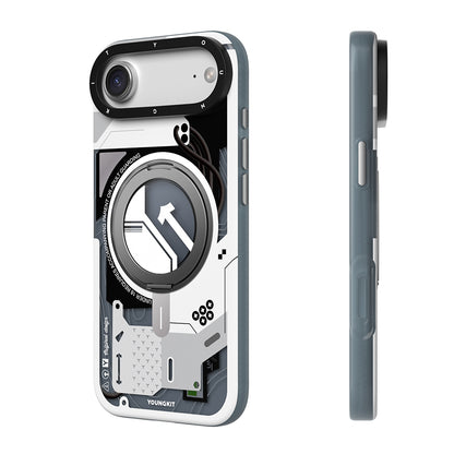 iPhone 17 Air Kılıf M-safe Şarj Özellikli Youngkit Starship Serisi Kapak