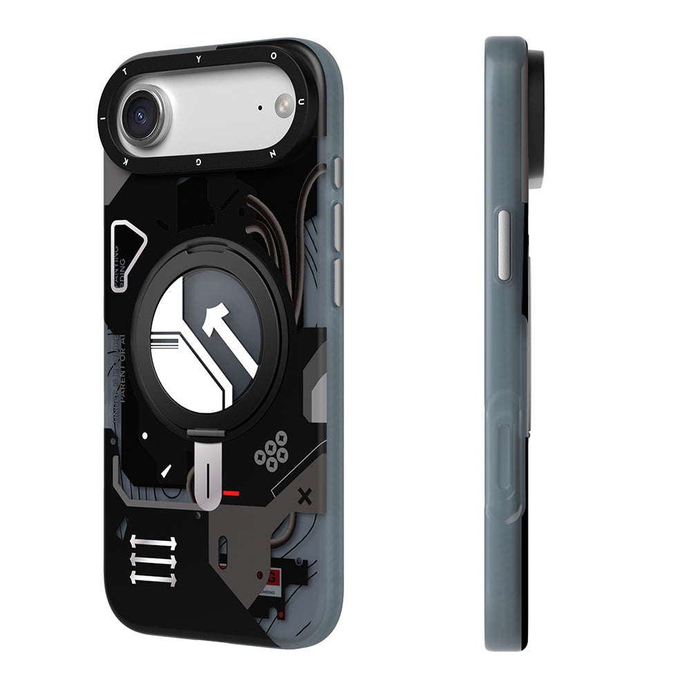 iPhone 17 Air Kılıf M-safe Şarj Özellikli Youngkit Starship Serisi Kapak