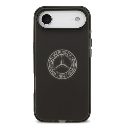 iPhone 17 Air Kılıf Mercedes Benz Orjinal Lisanslı M-safe Şarj Özellikli Buzlu PC Nostaljik Yıldız Dizayn Kapak